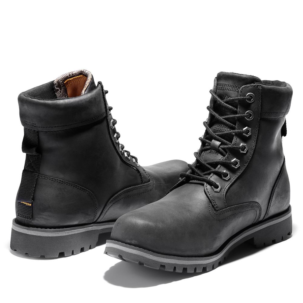 Botas 6-Inch Timberland Argentina Hombre - 6-Inch Rugged Waterproof Ii - Negras - INCTPV-596